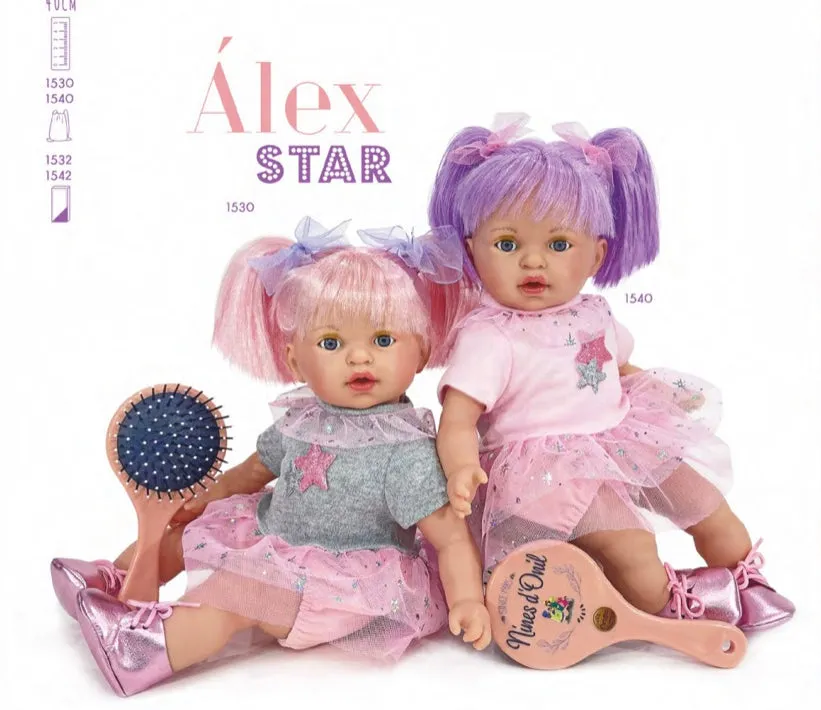 1540 Alex Star PURPLE Hair