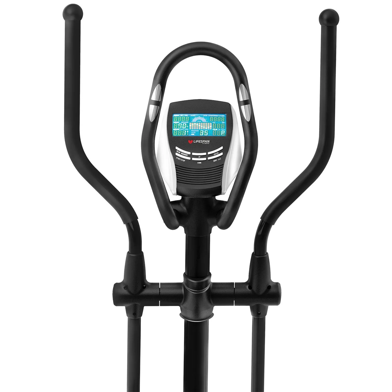 16-Level Cross Trainer with LCD Display, 24 Programs - Lifespan Fitness