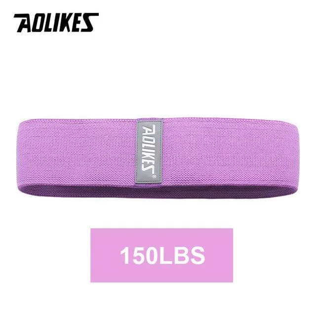 1PC Hip Yoga Resistance Band Wide Fitness Exercise LegsLoop For Circle Squats Training Anti Slip Band