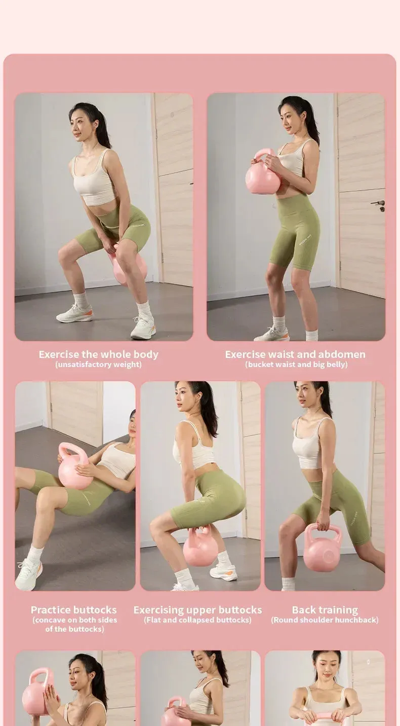 1pc Women's Lifting Kettle Dumbbell Buttock Artifact Kettlebell