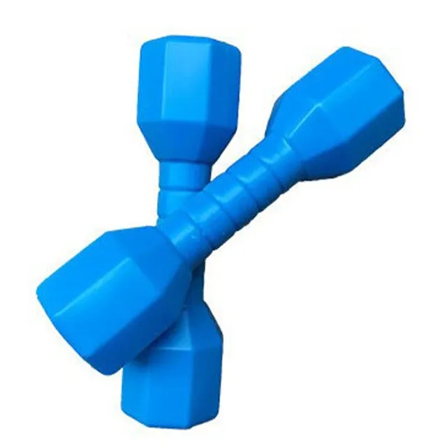 2 PCS Children Dumbell Plastic Fitness Equipment Kids Training Performance