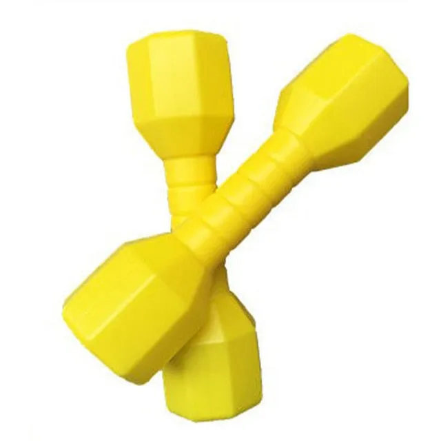 2 PCS Children Dumbell Plastic Fitness Equipment Kids Training Performance