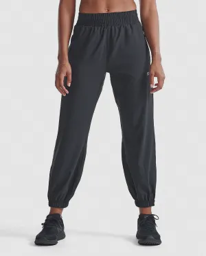 2XU Womens Aero Hi-Rise Woven Jogger - Black/Silver