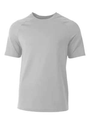 A4 N3397 Bionic Short Sleeve Tee - Silver