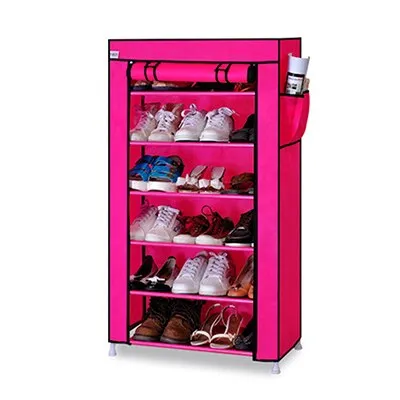 Actionclub 7 Layers 10 Layers Shoes Storage Cabinet DIY Assembly Shoe Shelf Dustproof Moistureproof Large Capacity Shoe Rack