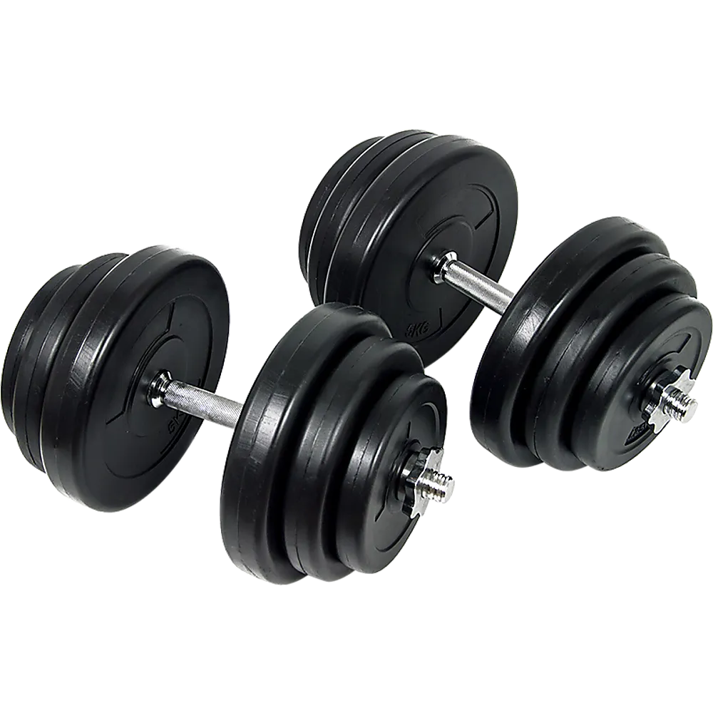 Adjustable 40KG Dumbbell Weight Set, Non-Slip Steel Bars