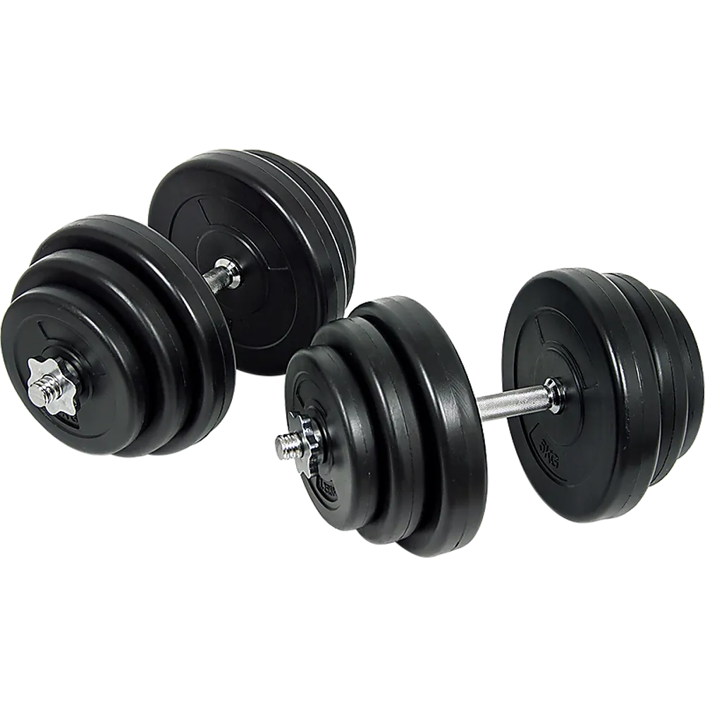 Adjustable 40KG Dumbbell Weight Set, Non-Slip Steel Bars