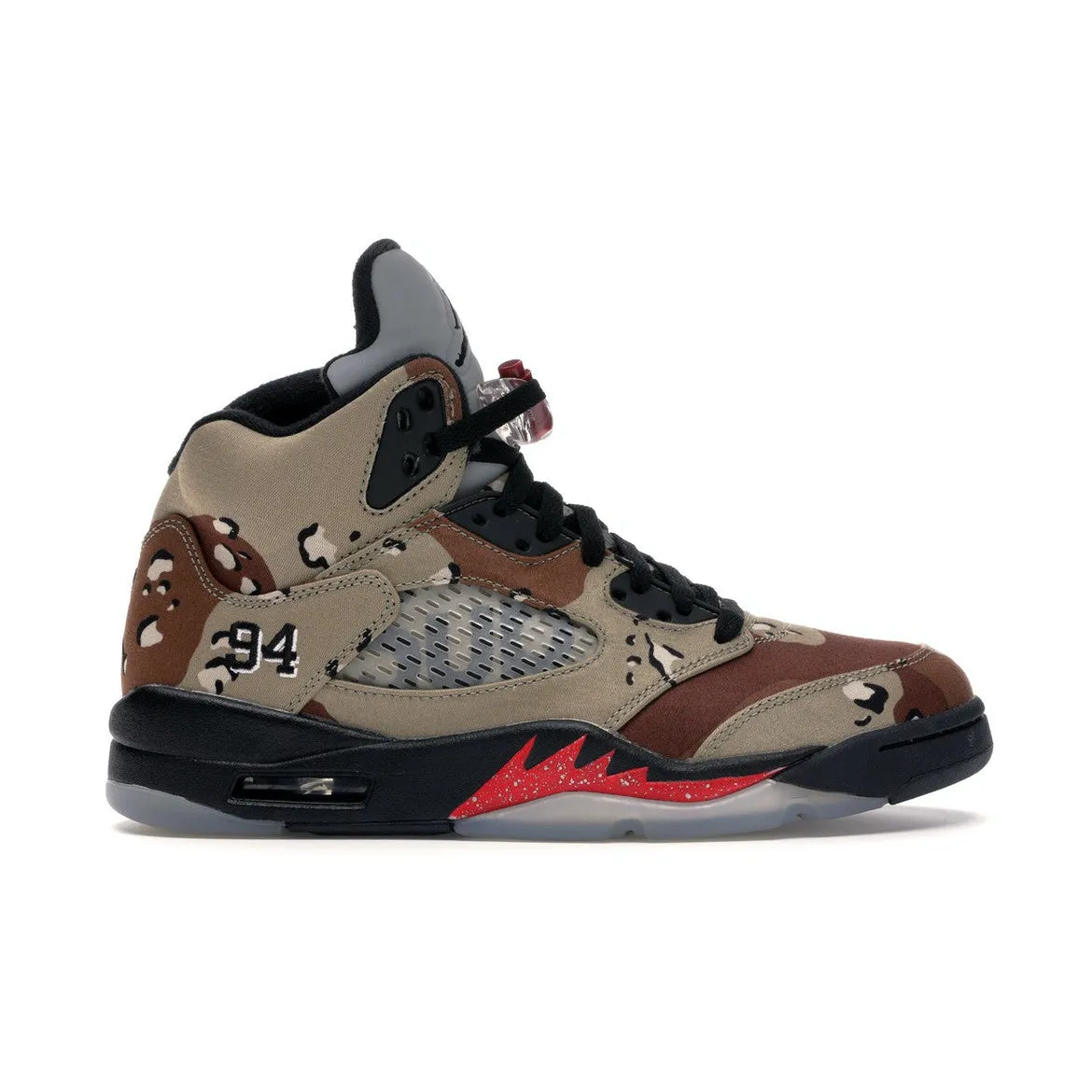 Air Jordan Retro 5 Supreme Desert Camo