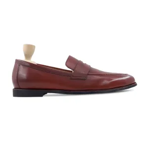 Anner - Men's Oxblood Calf Leather Loafer