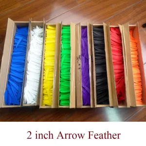 🎯Arrow Feathers Rubber Hunting Diy Drop-shape Vanes