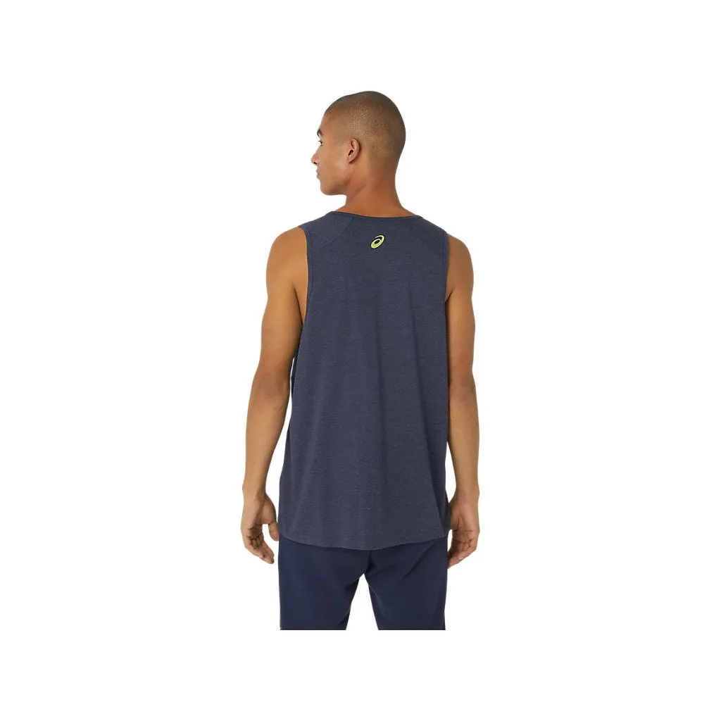 Asics Hex Graphic Cotton Blend Tank Men's