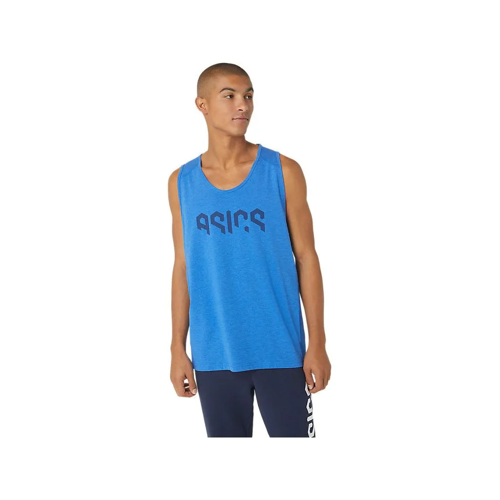 Asics Hex Graphic Cotton Blend Tank Men's