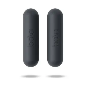 Bala Bars 2pc Hand Weight Set - Charcoal 3lbs