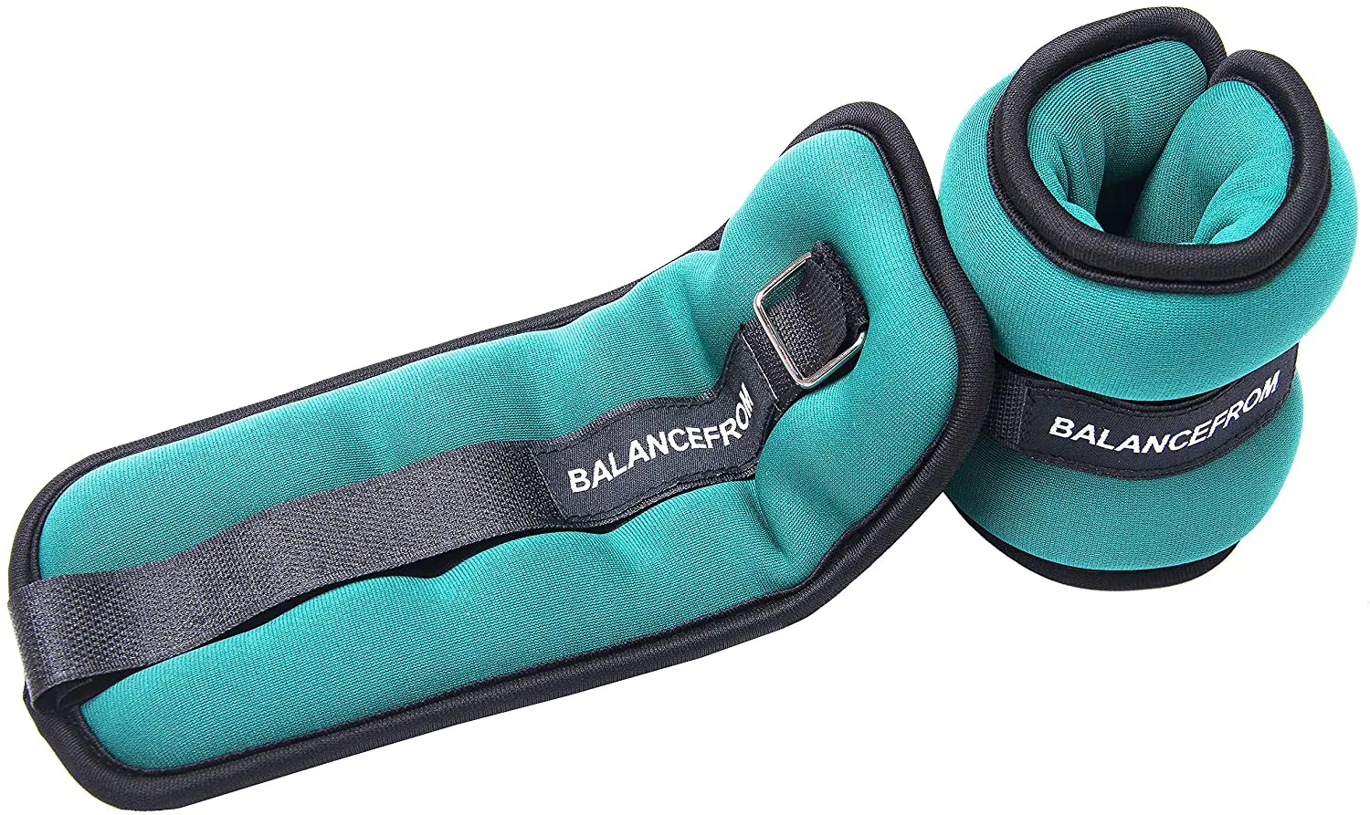 BalanceFrom GoFit Fully Adjustable Ankle Wrist Arm Leg Weights, Adjustable Weights, Adjustable Strap