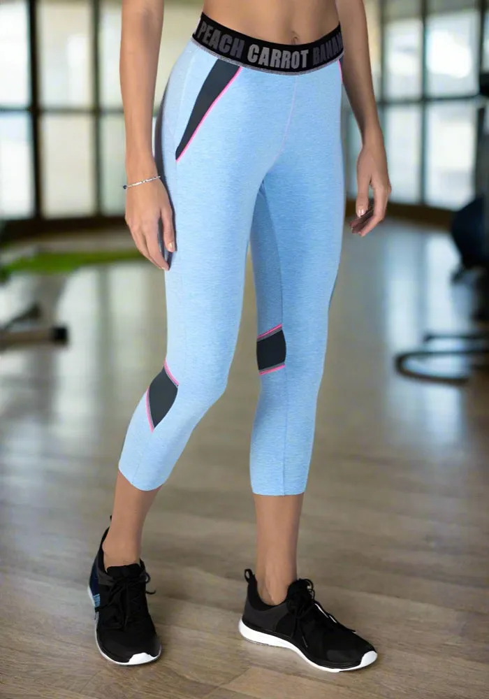 Bamboo Cropped Fitness Leggings