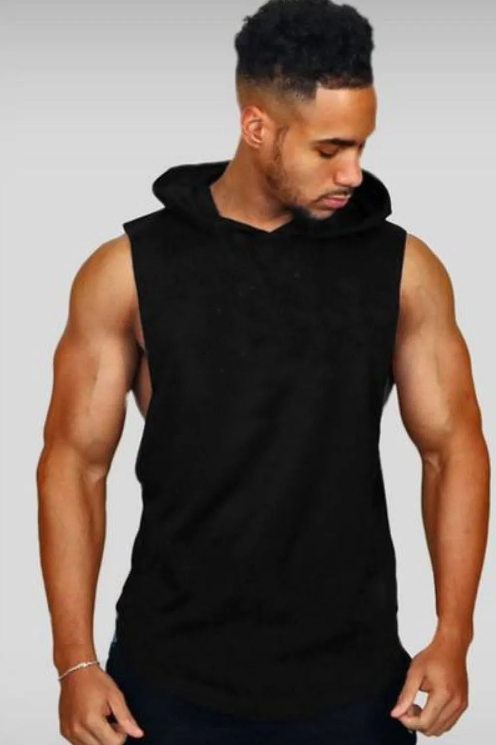 Black Fitness Tank Top