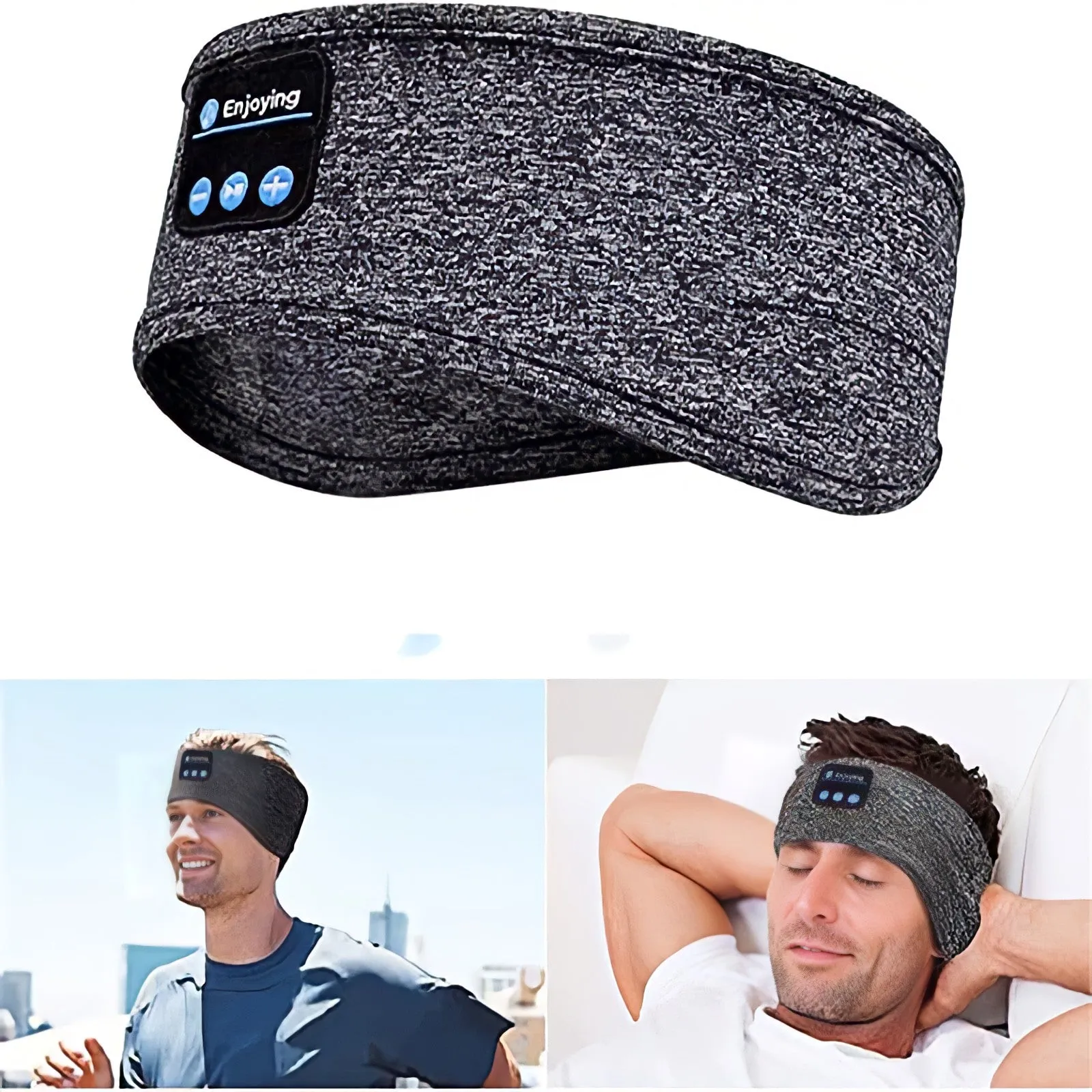 Bluetooth Stereo Music Sleeping Eye Mask Headband Sports Bandana