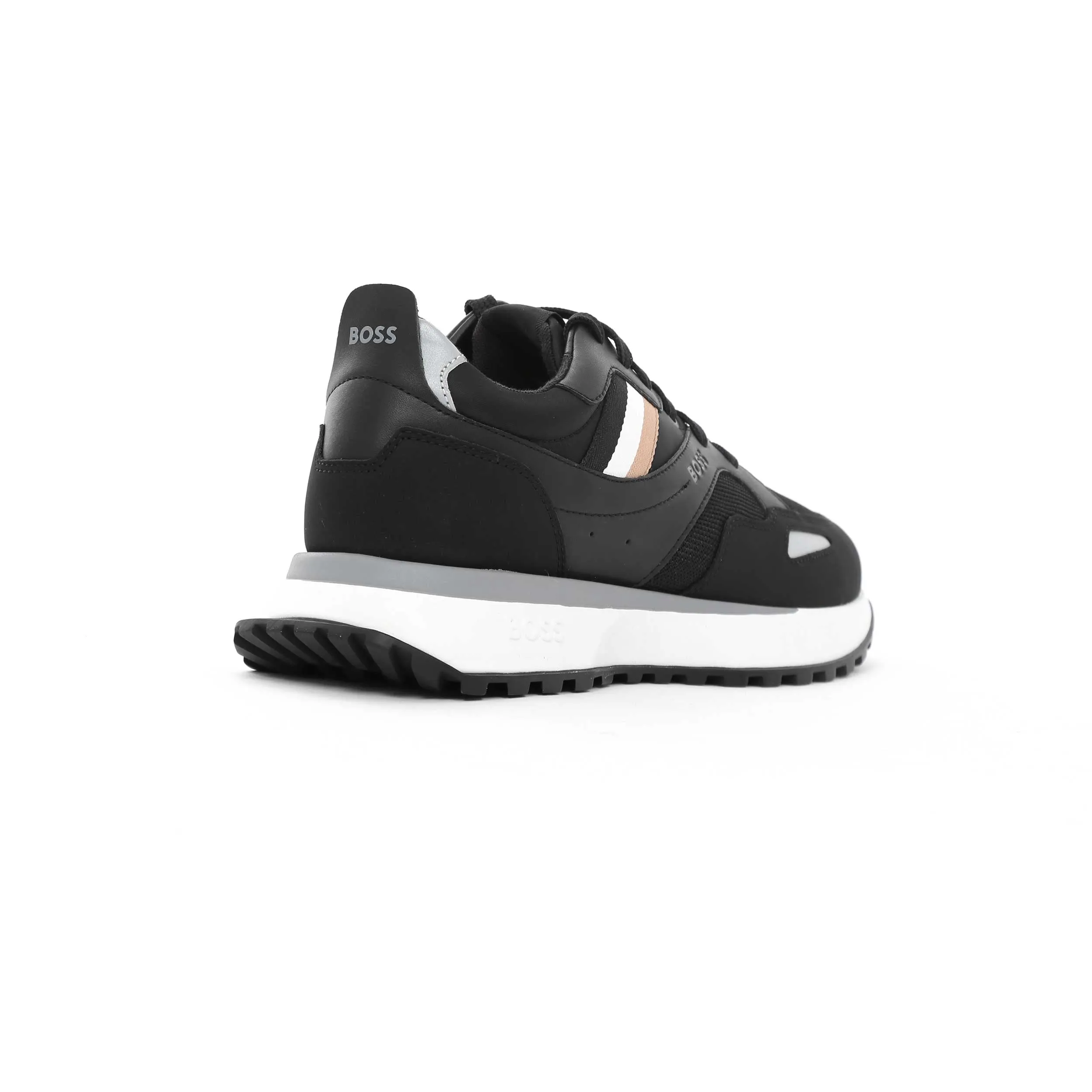 BOSS Jonah Runn mx Trainer in Black