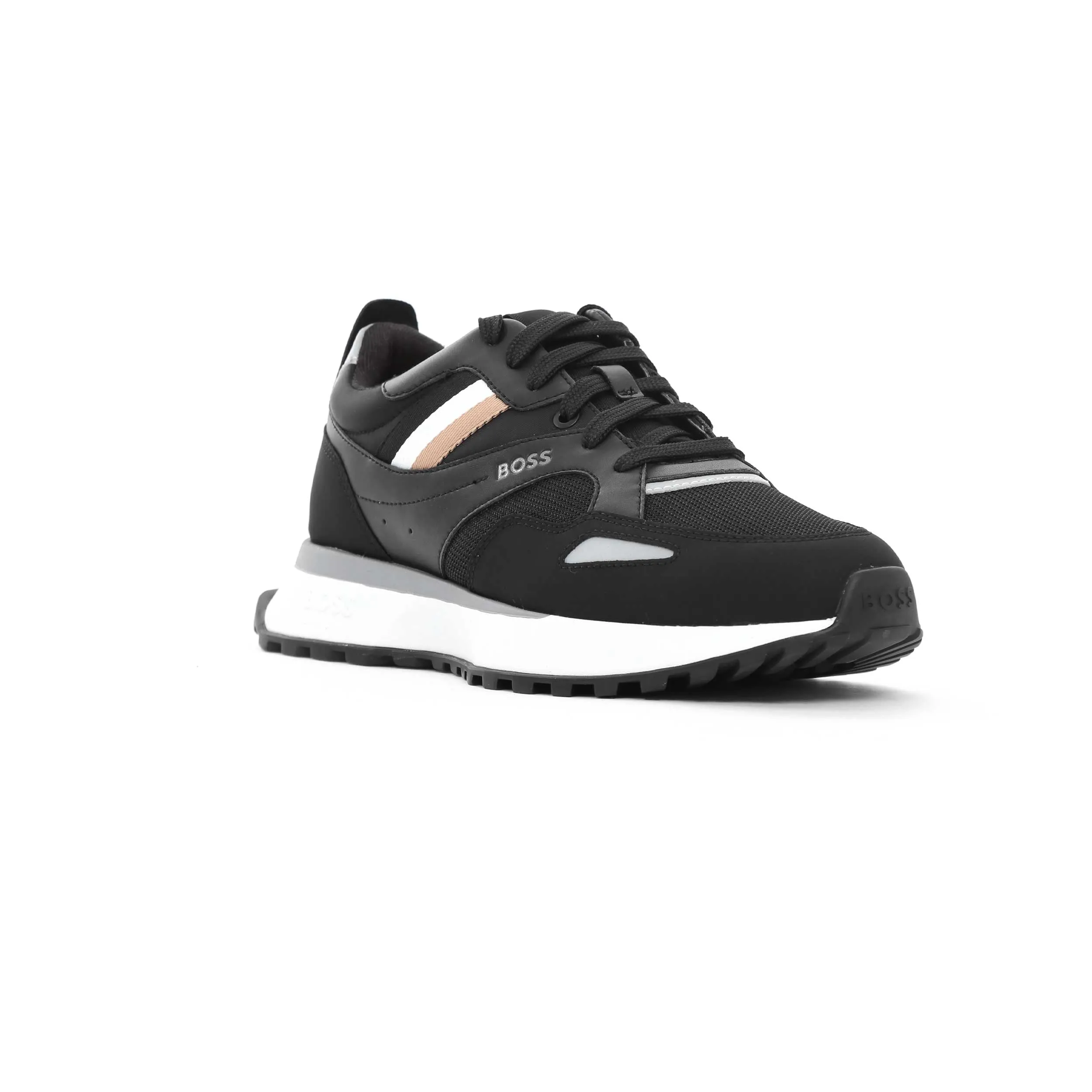 BOSS Jonah Runn mx Trainer in Black