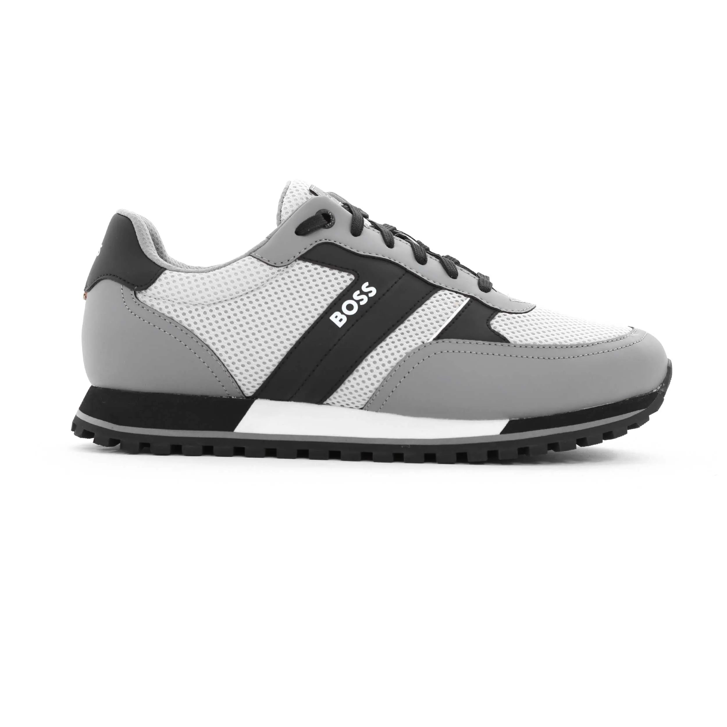 BOSS Parkour L Runn mxmt Trainer in Open Grey