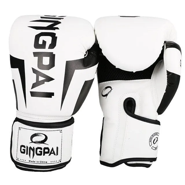 Boxing Gloves MMA Pro Training Fight Gloves for Men & Women