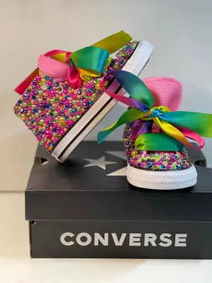 Bright Rainbow Shoes