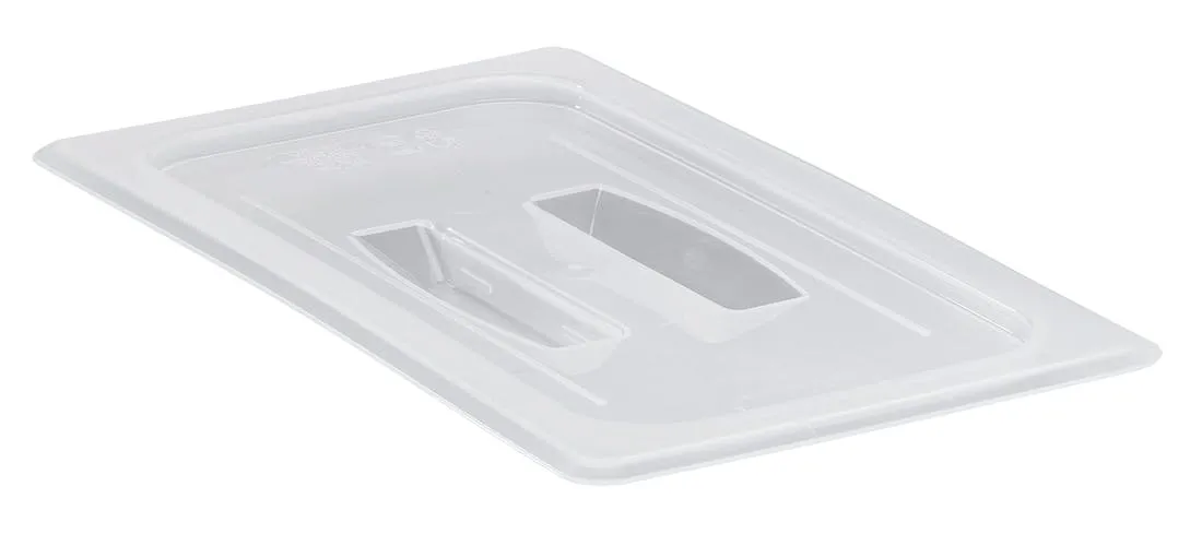 Cambro Food Pan Lid 1/2 W/Handle Translucent