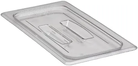 Cambro Food Pan Lid 1/3 W/Handle Clear