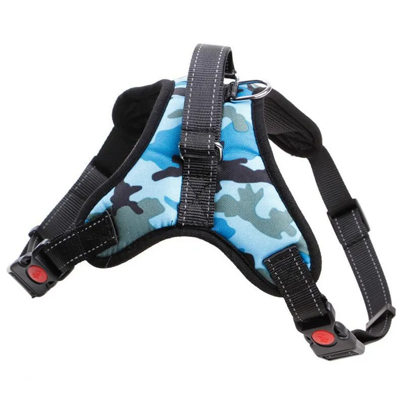 Camouflage Warm Soft Front Range Dog Harness