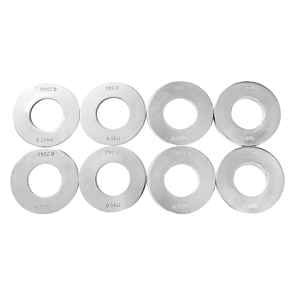 Chrome Metric Fractional Olympic Weight Plates 0.25 - 1.0kg