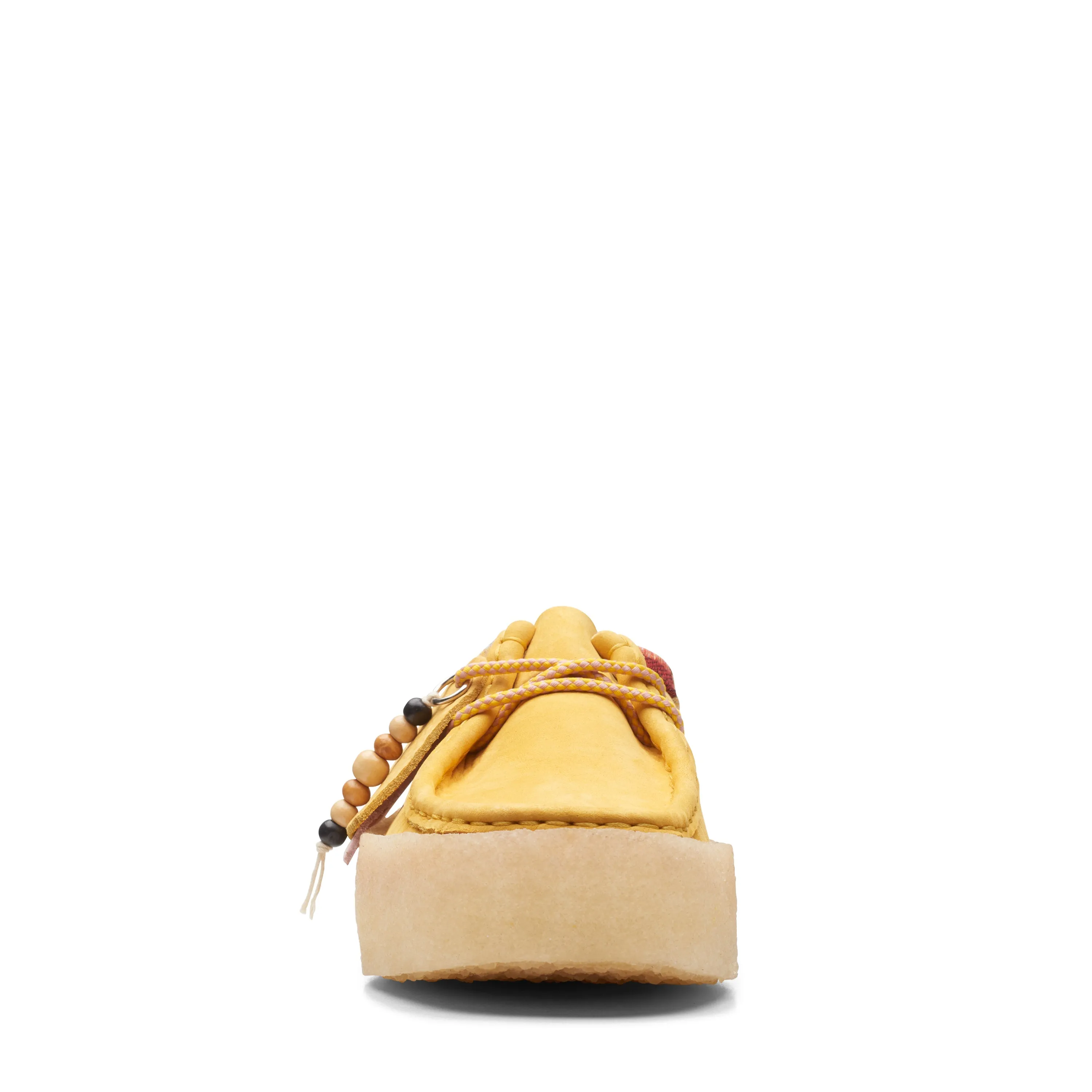 Clarks Originals Wallabee Cup Low Top Women's Yellow Nubuck 26165817