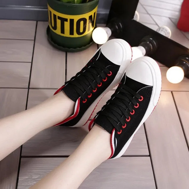 Classic Women's Casual Comfortable Canvas Shoes - Model-8892