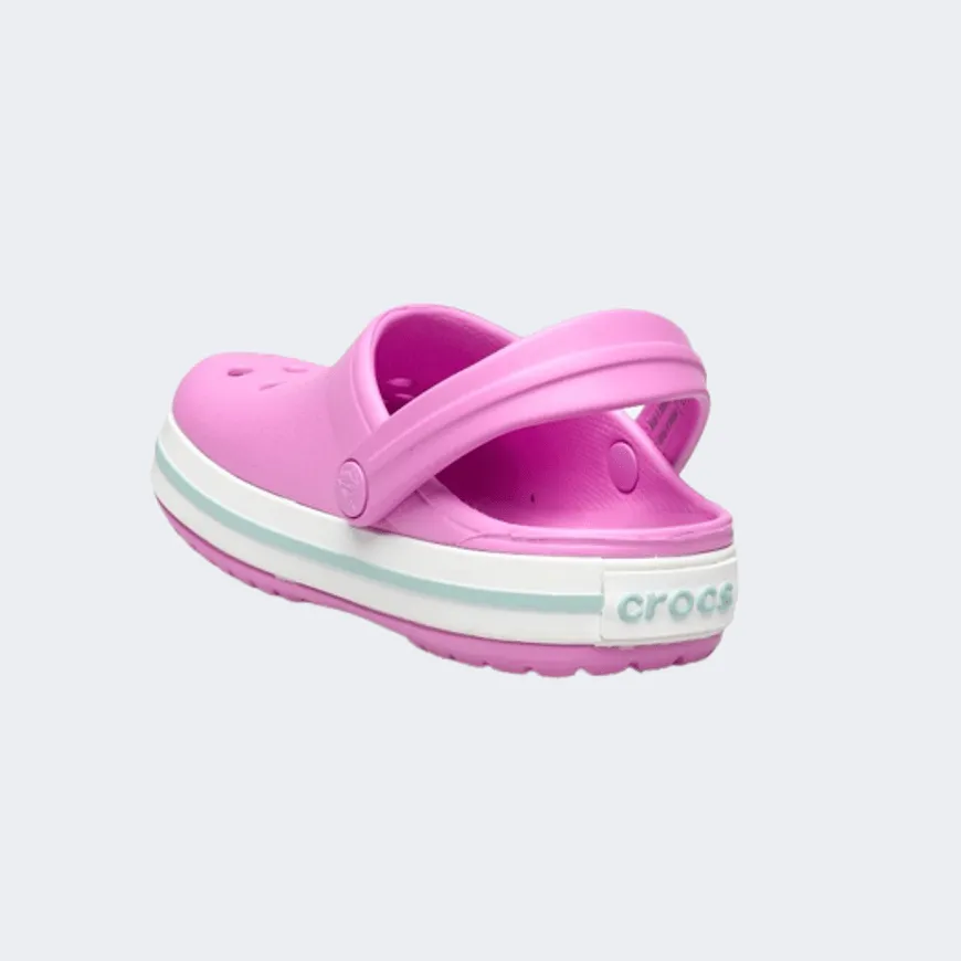 Crocs Crocband Clog T Kids Lifestyle Slippers Taffy Pink