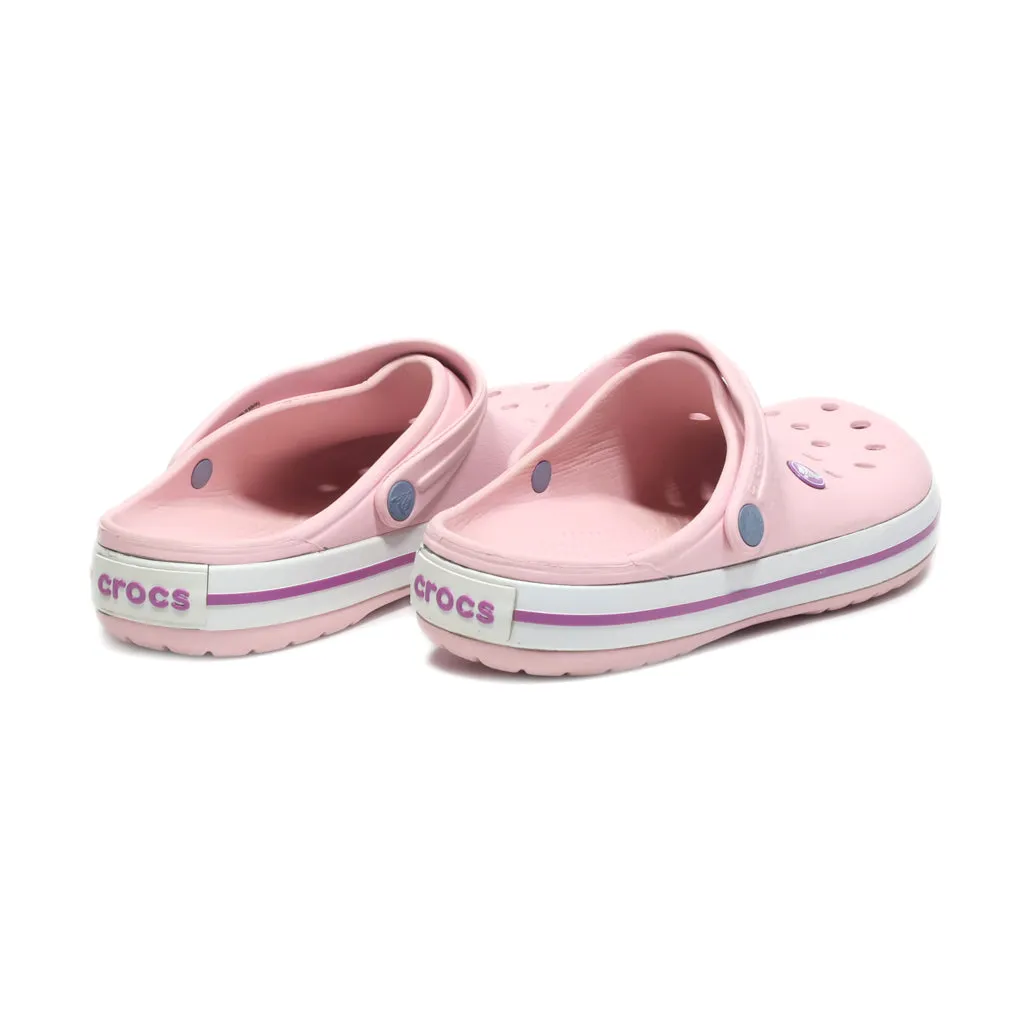 Crocs Crocband Clogs Rubber Pink Colour For Women