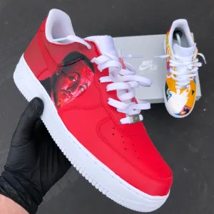 Custom Hand Painted Mac Miller Air Force 1's - Limited Number