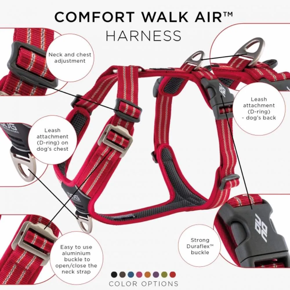 DOG Copenhagen Comfort Walk Air Dog Harness (Classic Red)