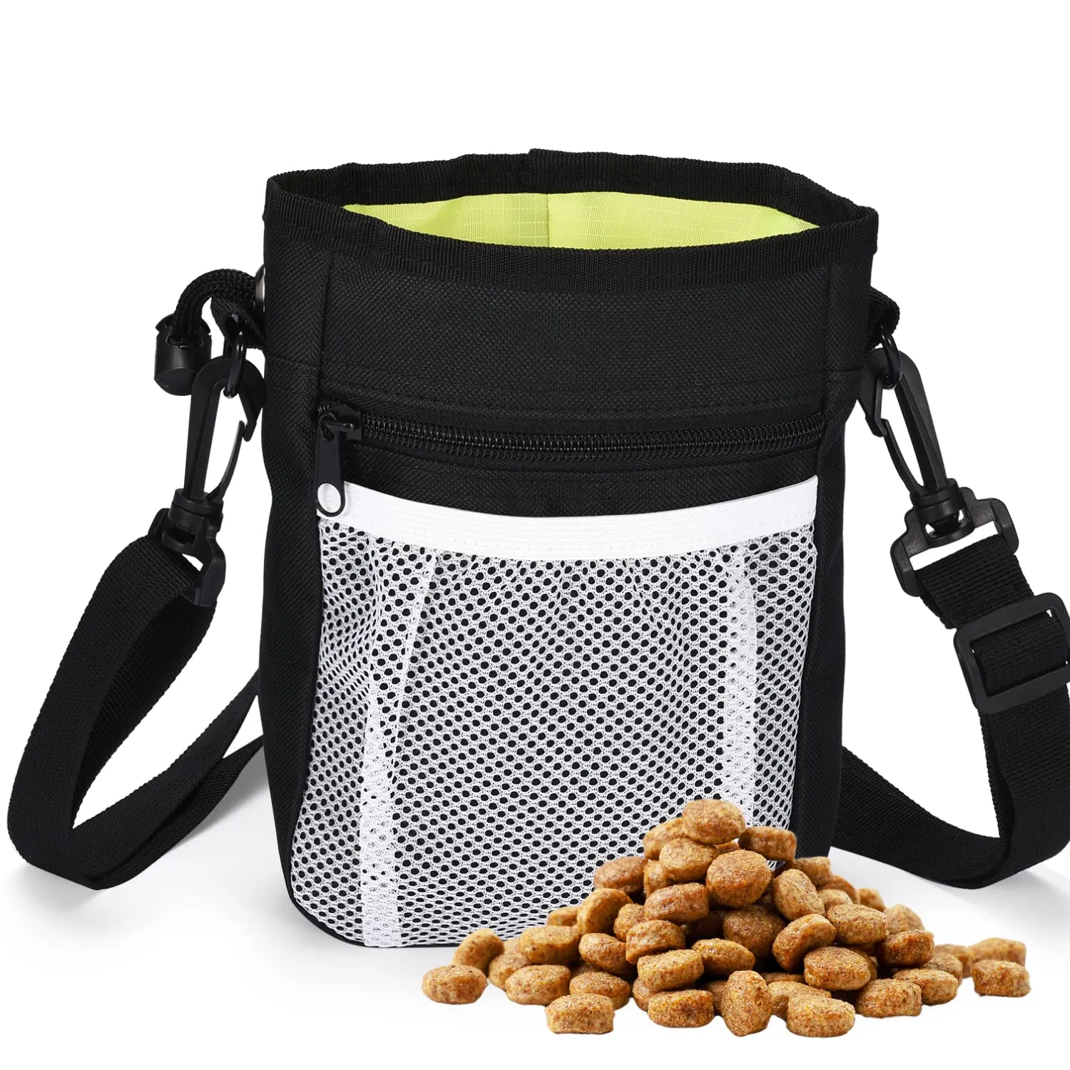 Dog Treat Training Pouch - Treat Bags With 3 Ways To Wear - Adjustable Strap