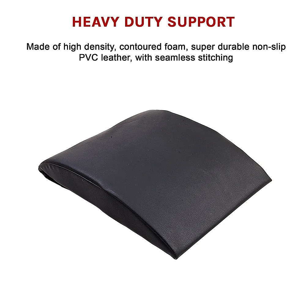 Ergonomic Abdominal Pad Sit Up Mat with Non-Slip Backing