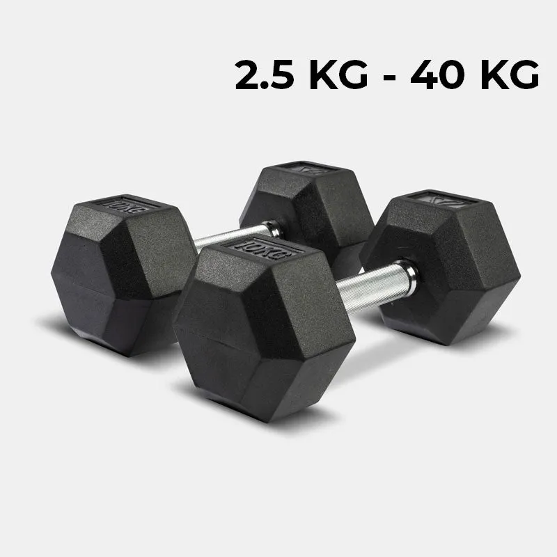 Explode Fitness Gym Crossfit 2X Hexagonal Dumbbells [WS]