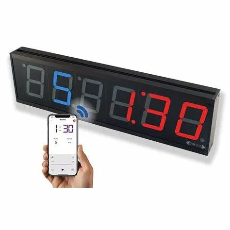 Explode Fitness Gym CrossFit Indoor Timer - 6 Digits Bluetooth type [WS]