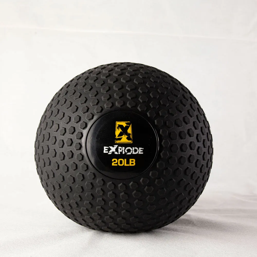 Explode Fitness Gym CrossFit Slam Ball (10-55 LBs) [WS]