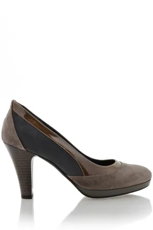 FIORELLA IOLE Suede Taupe Pumps