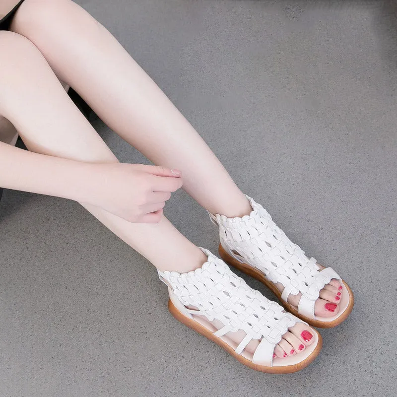 Flat-Bottom Wedge Heel Women's Sandals | Gift Shoes