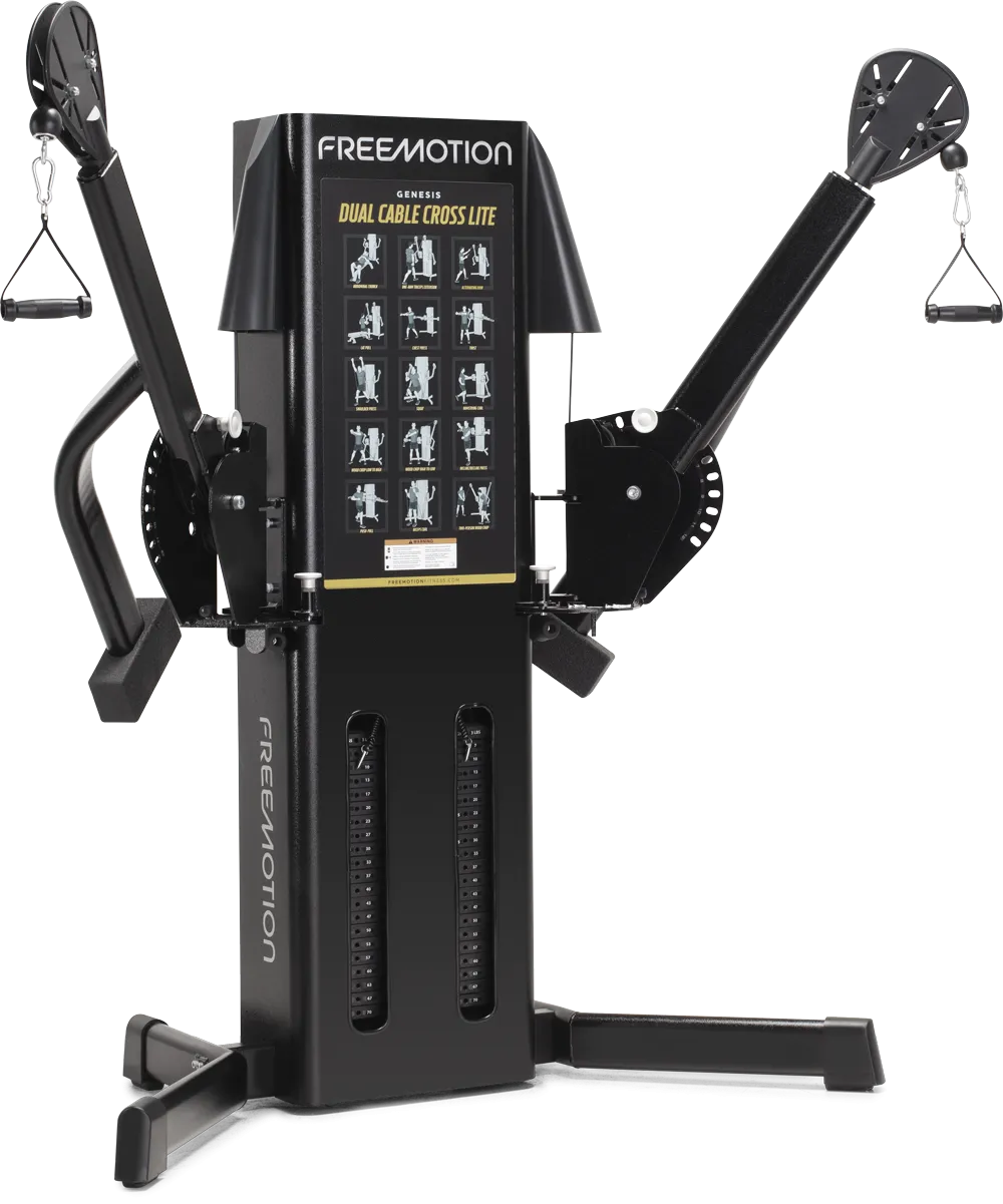 Freemotion Genesis - Dual Cable Cross Lite (BLK)