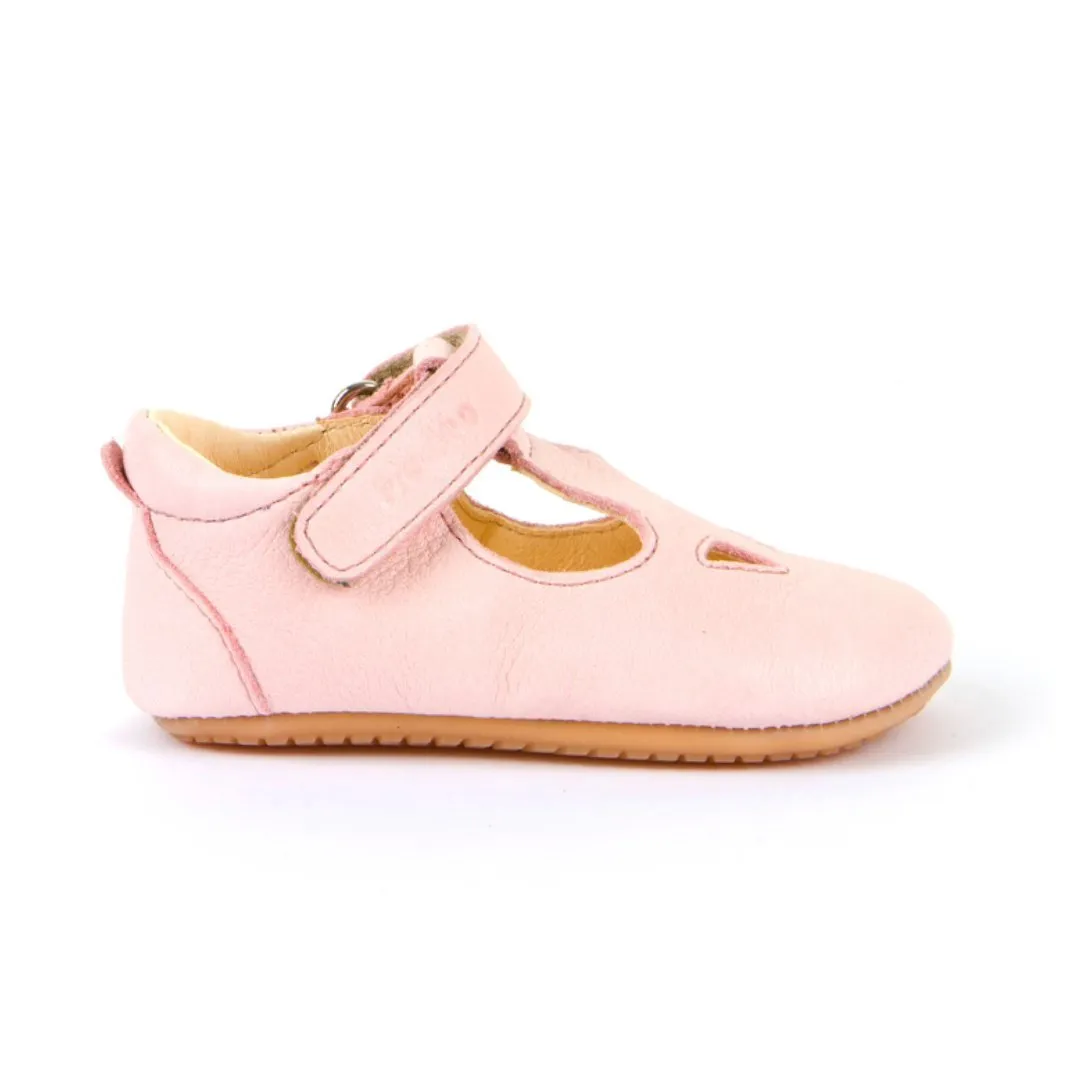 Froddo: Pre-walker T-Bar Sandals - Pink