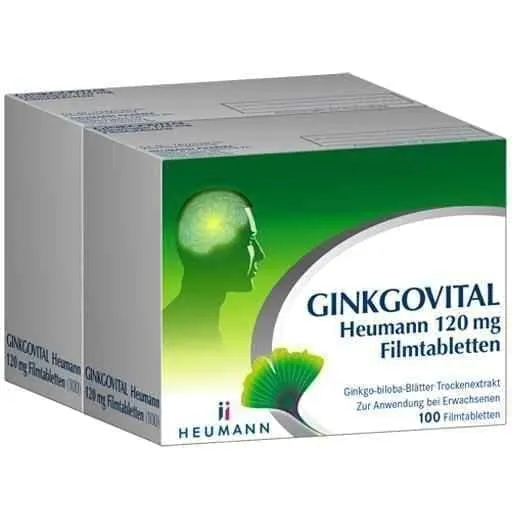 GINKGOVITAL Heumann 120 mg film-coated tablets 200 pc