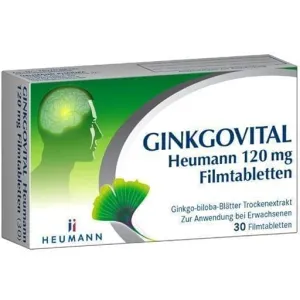 GINKGOVITAL Heumann 120 mg film-coated tablets 30 pc