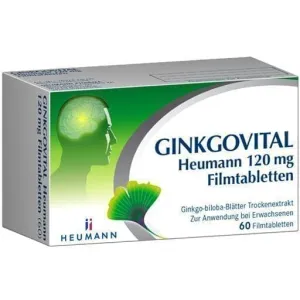 GINKGOVITAL Heumann 120 mg film-coated tablets 60 pc