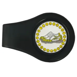 Golf Shoes (Yellow) Golf Ball Marker With Colored Clip