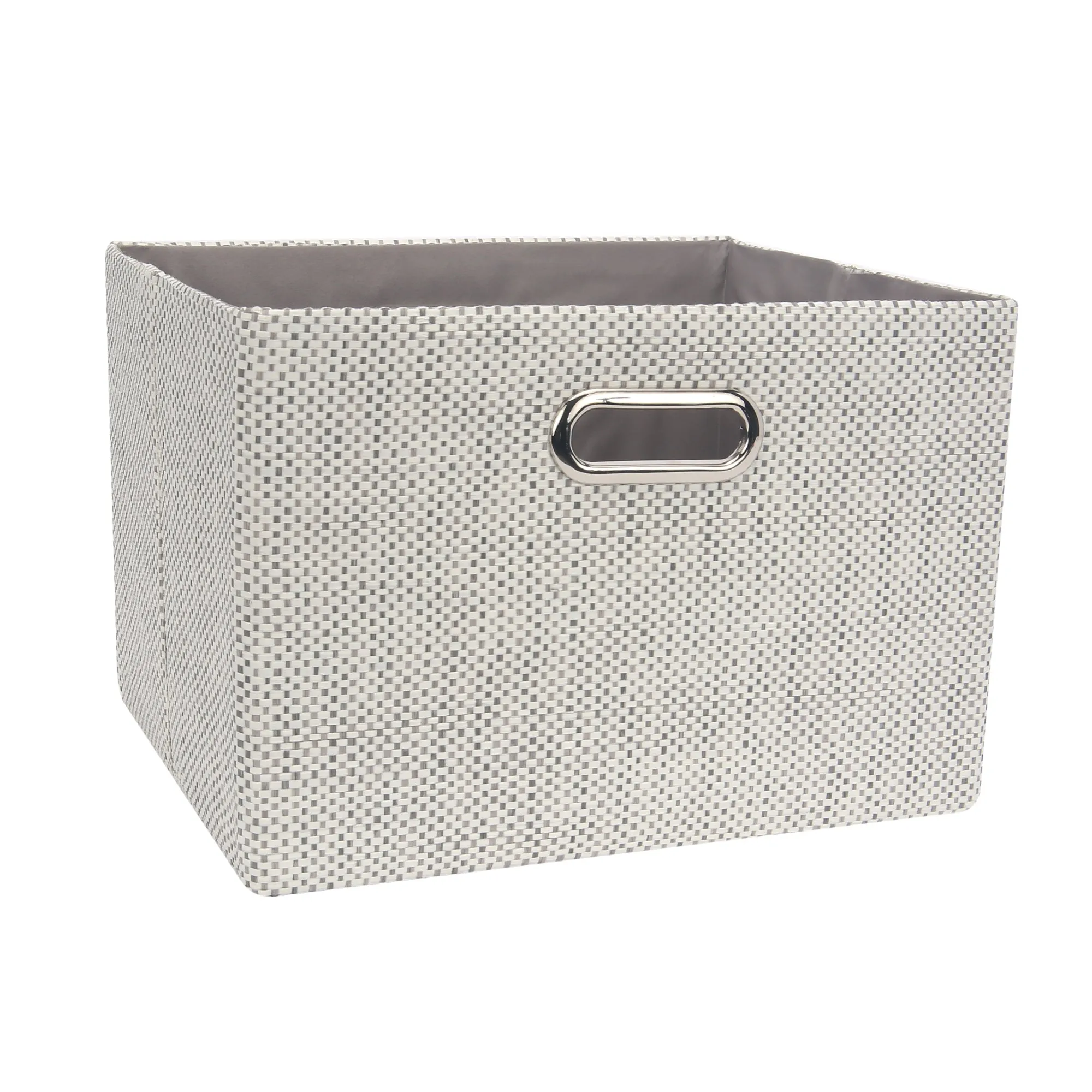 Gray Foldable Storage Basket